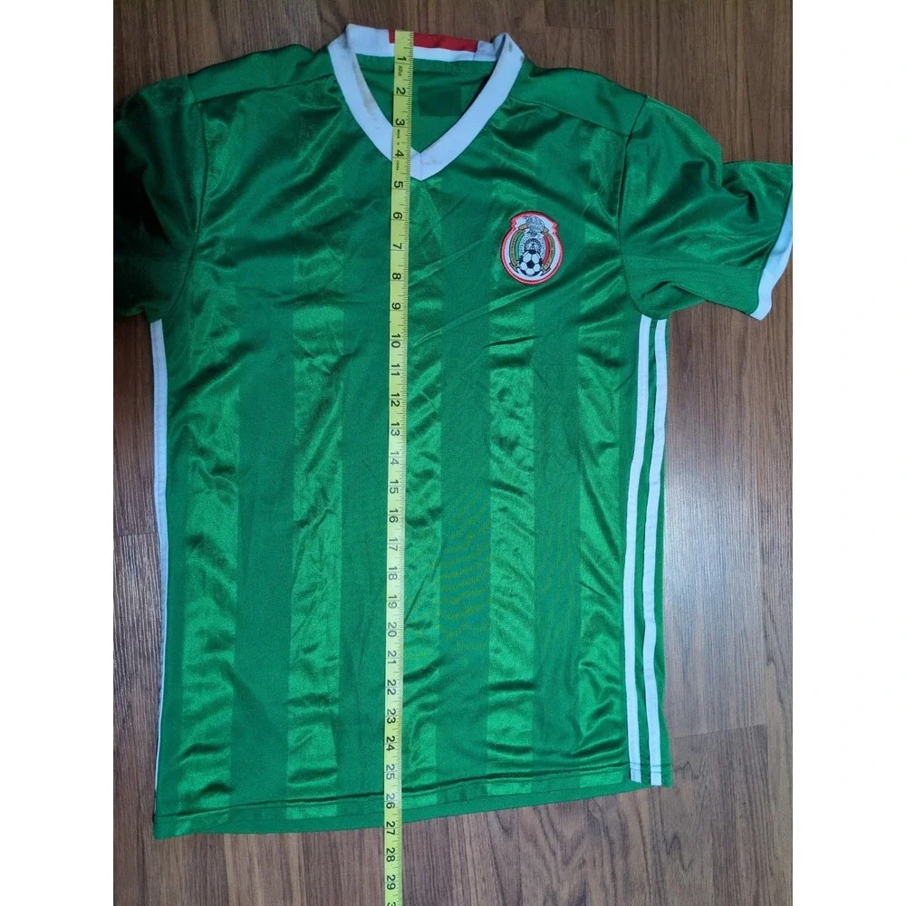 Stained Kids Youth Soccer Team Jersey Mexico Futball - See Pictures - Logo